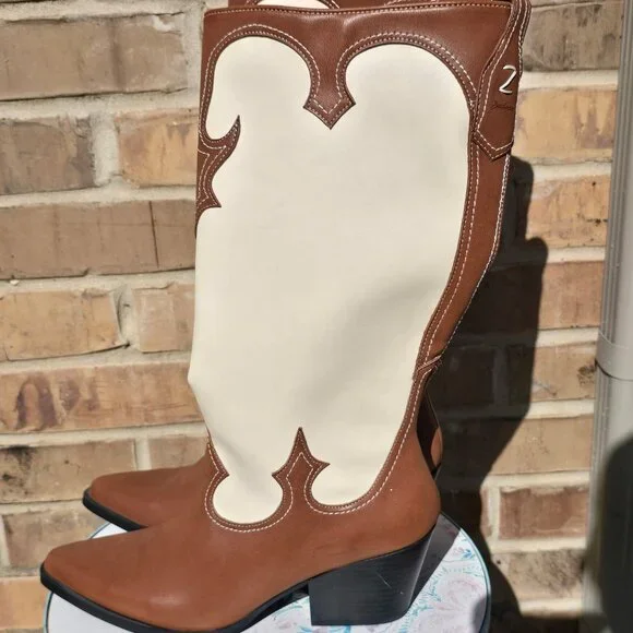 Never Worn Zodiac Women's Dawson Western Tall Boots Size 8 - Picture 2 of 6